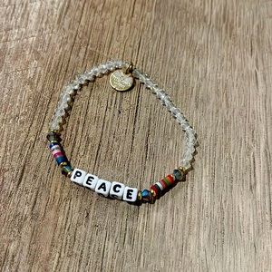 LITTLE WORDS PROJECT “PEACE” bracelet